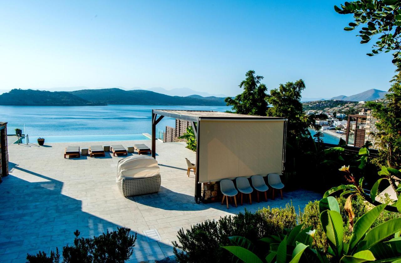 Villa Dimitra By Elounda Island View Villas Exterior foto