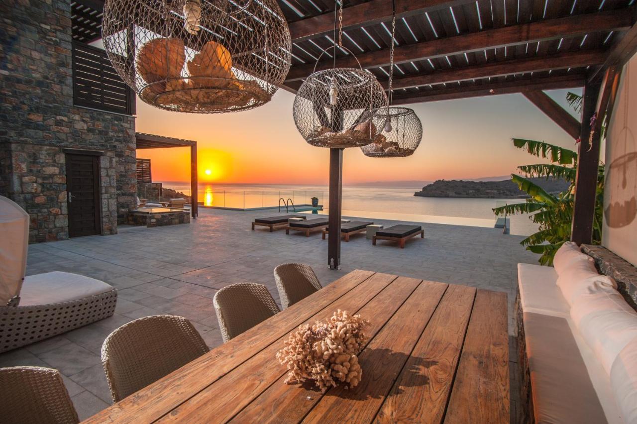 Villa Dimitra By Elounda Island View Villas Exterior foto